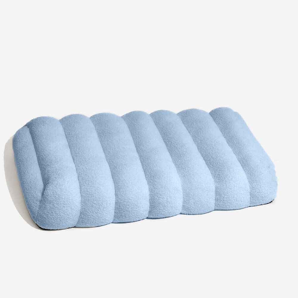 Large Washable Creamy Cosy Flat Dog Beds