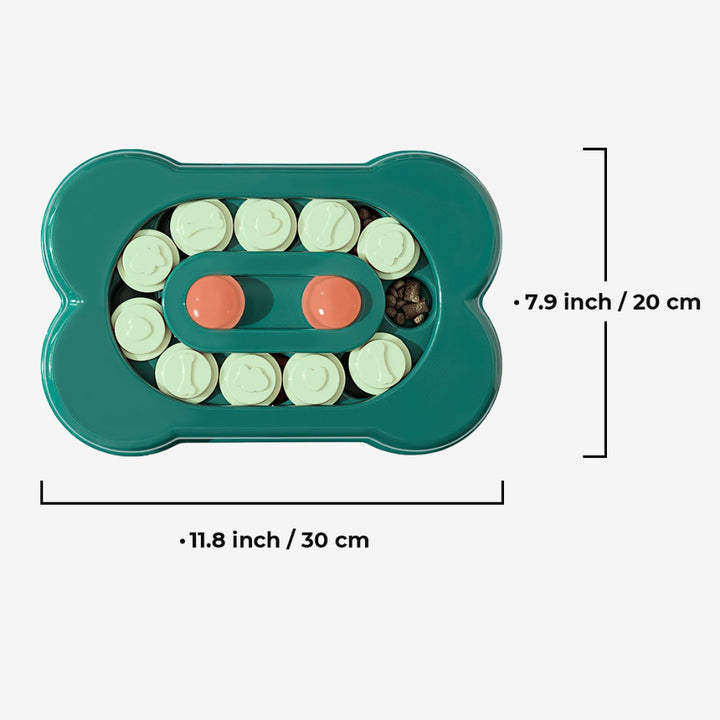Sliding Foraging Tray Interactive Dog Puzzle Toy