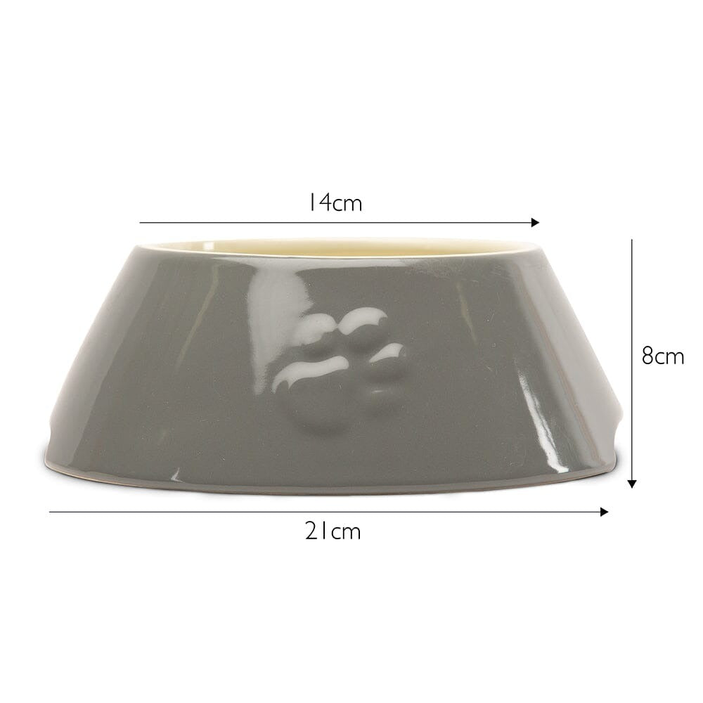 Classic 2-Piece Long Eared Dog Food & Water Bowl
