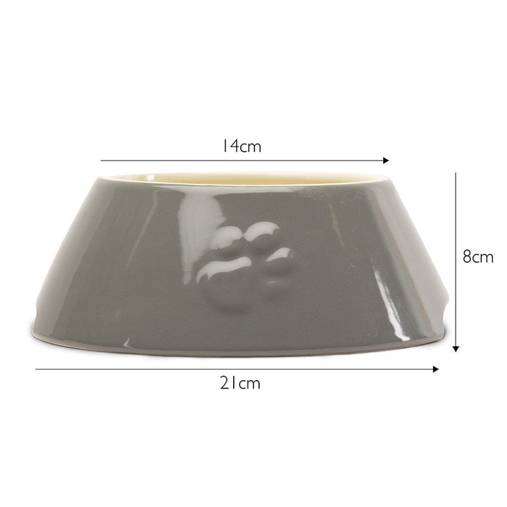 Classic 2-Piece Long Eared Dog Food & Water Bowl