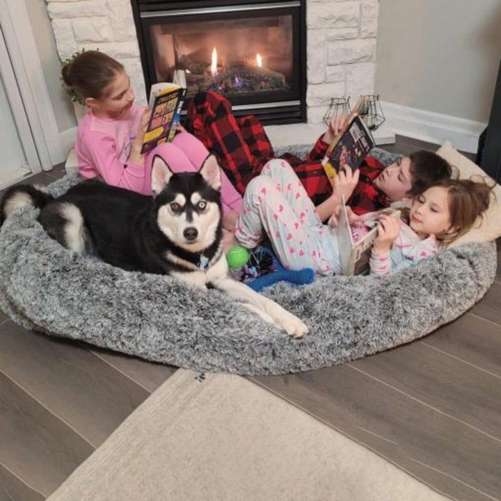 Giant Human Size Anti-Anxiety Calming Dog Bed