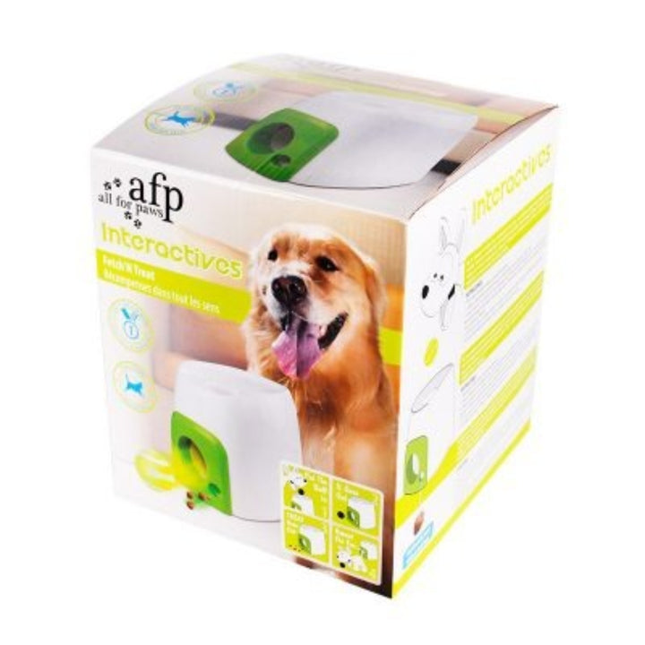 Automatic Dog Ball Fetch & Treat Toy