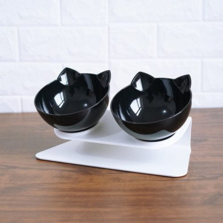 Anti-Vomiting Raised Cat Bowls