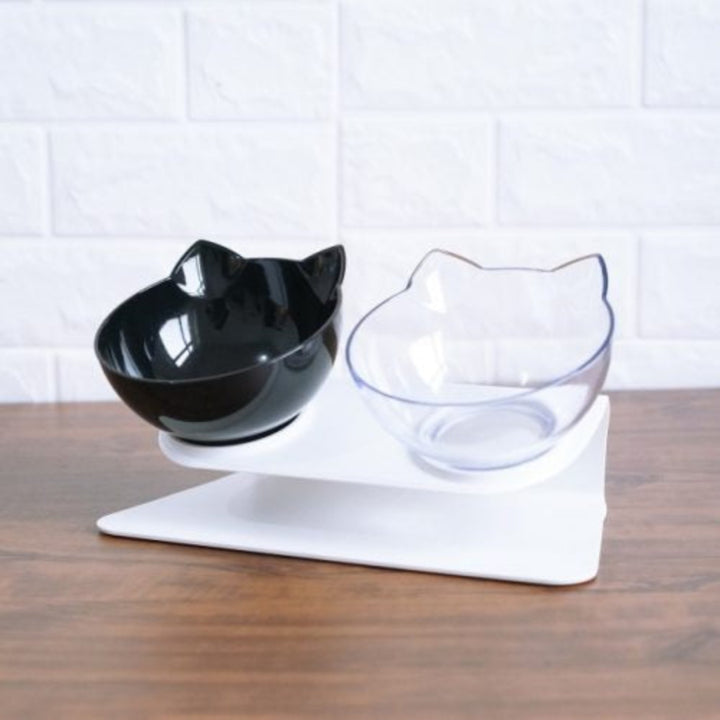 Anti-Vomiting Raised Cat Bowls