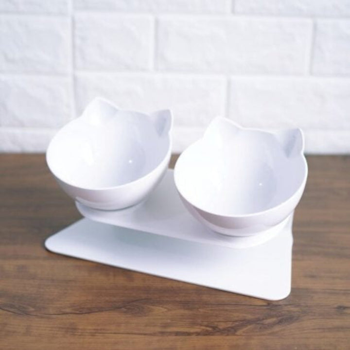 Anti-Vomiting Raised Cat Bowls