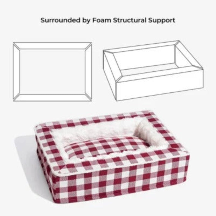 Luxury Cosy Anti-Anxiety Calming Dog Bed