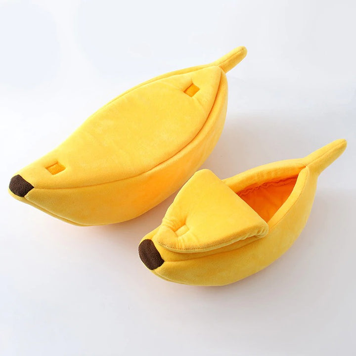 Cozy Banana Cat Bed – Playful Comfort for Happy Cats