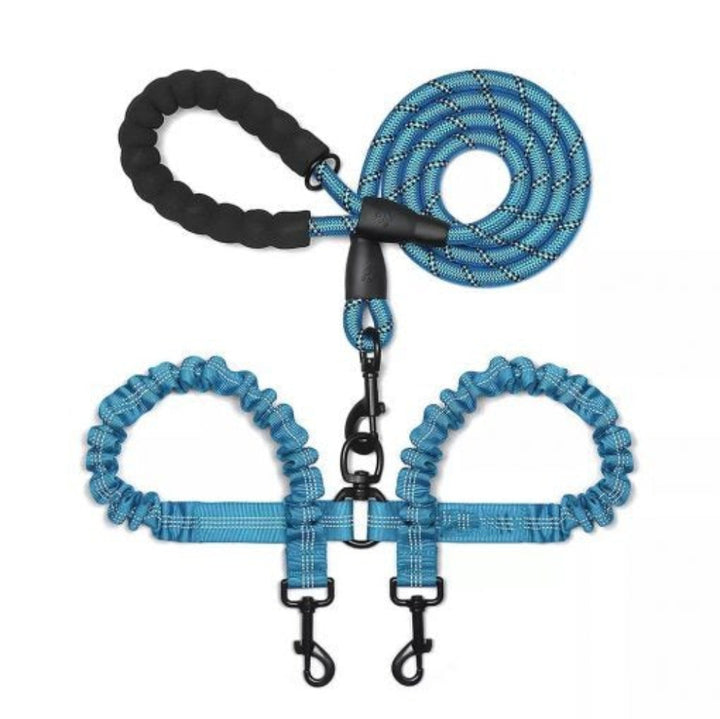 DualEase No-Tangle Dog Lead – Control & Comfort for Two Dogs