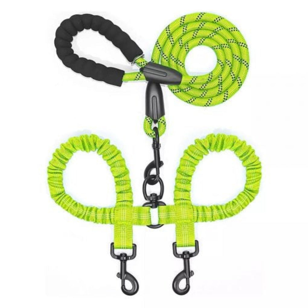 DualEase No-Tangle Dog Lead – Control & Comfort for Two Dogs