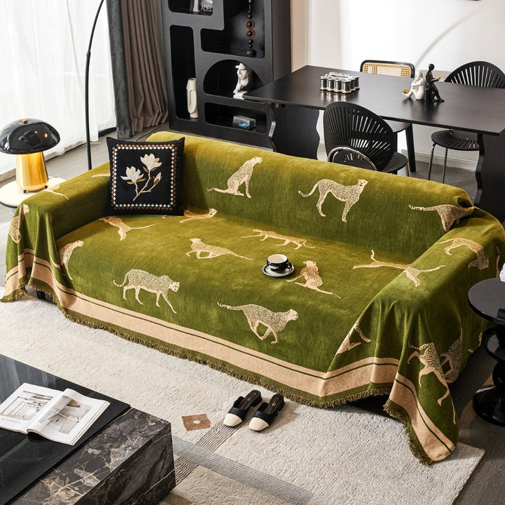 Safari Elegance Anti-Pilling Sofa Couch Cover