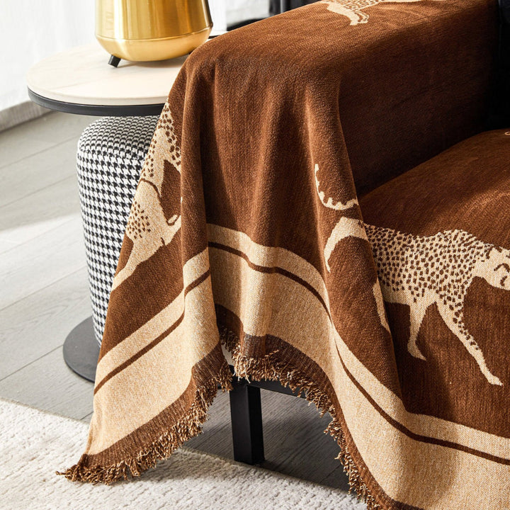 Safari Elegance Anti-Pilling Sofa Couch Cover