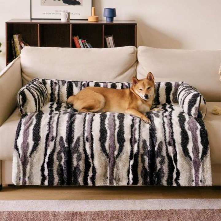 Nordic Plush Sofa Protector Dog Mat