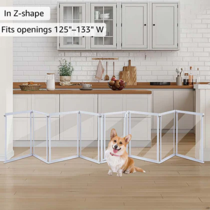 Clear Acrylic Dog Playpen