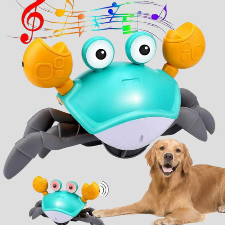 Interactive Dog Toy Dancing Crab