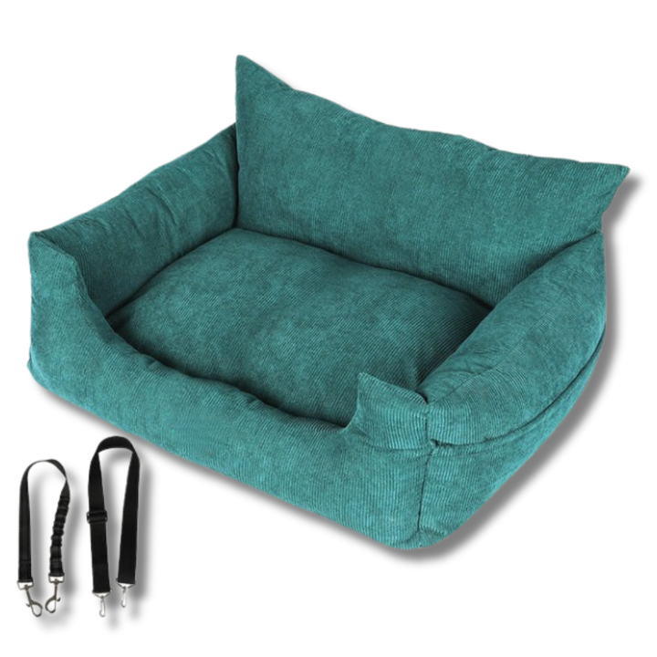 Calming Dog & Cat Bed Fluffy Plush Washable Comfort