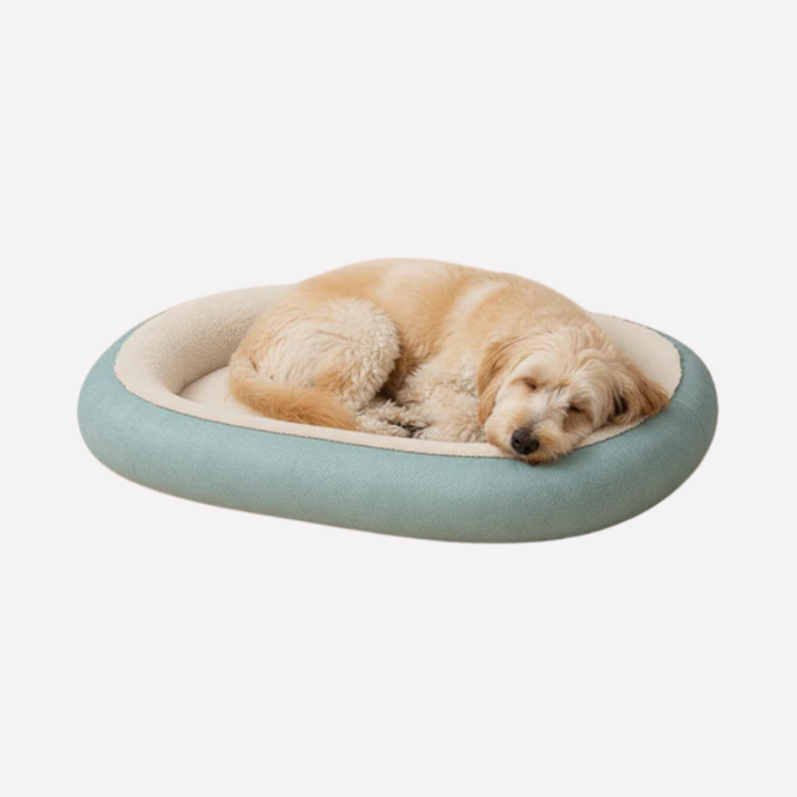Soft Oval Dog Bed – Cozy Comfortable Pet Bed for Dogs