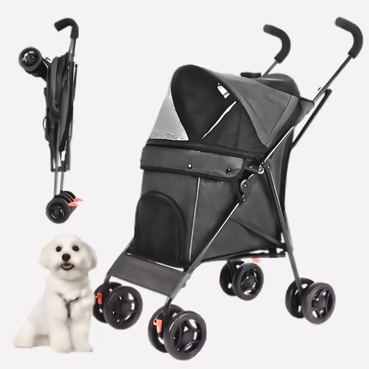 Foldable Dog Stroller Buggy