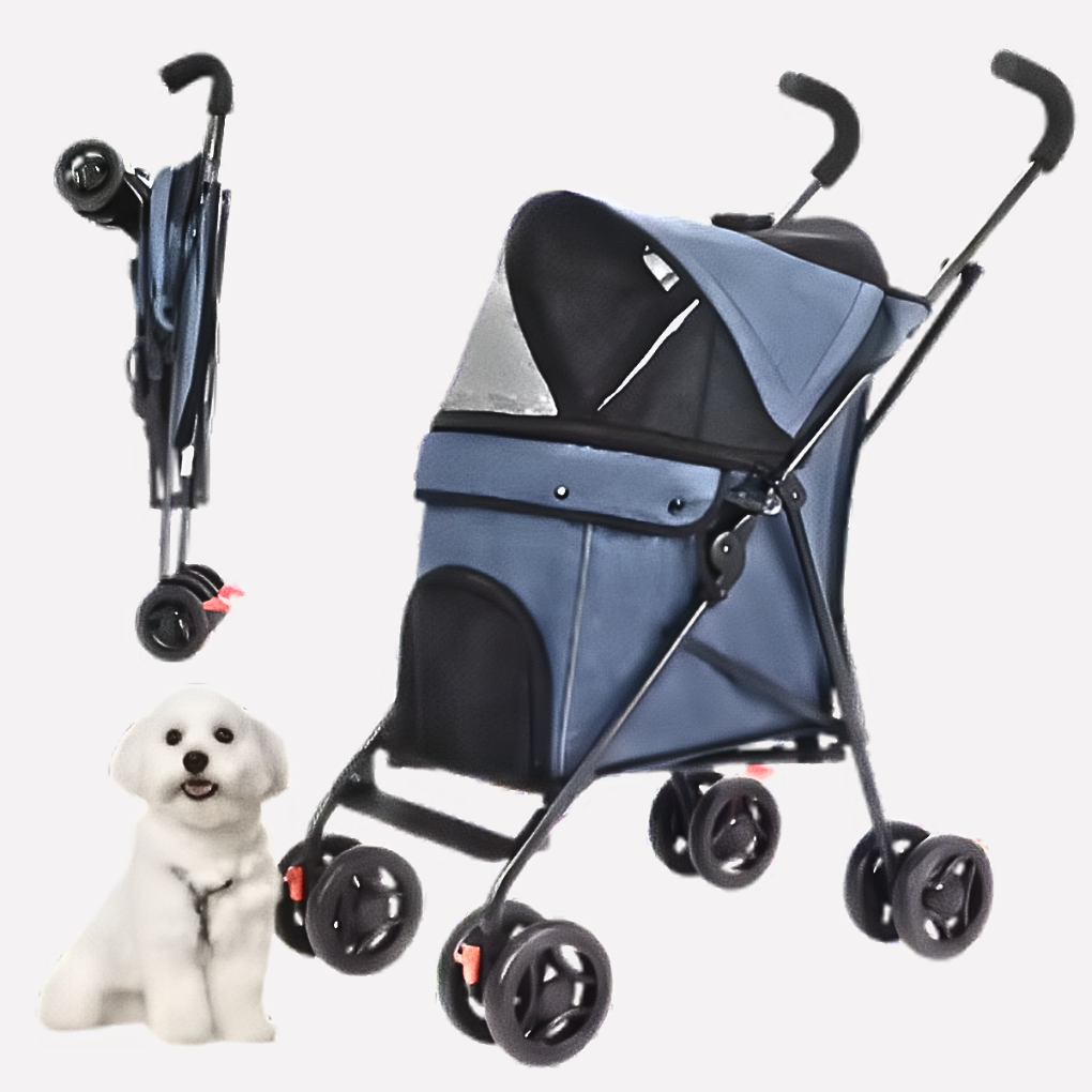 Foldable Dog Stroller Buggy