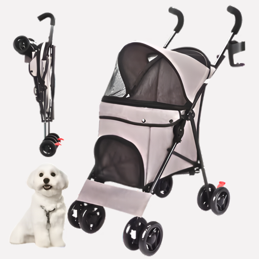 Foldable Dog Stroller Buggy