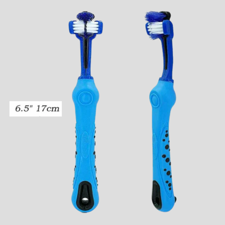 3-Head Dog Toothbrush – Effective Cleaning for Everyday Care