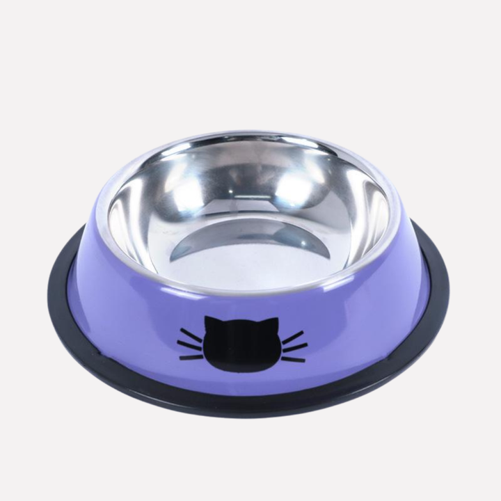 Cute Cat Face Feeding Bowl – Adorable Pet Food Bowl for Cats