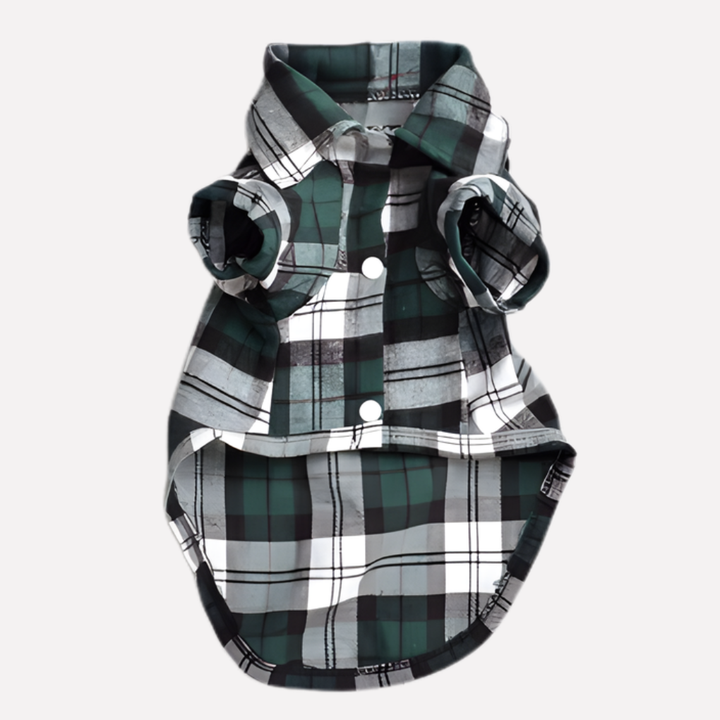 Classic Plaid Dog Shirt