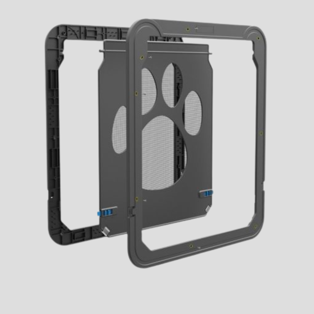 Magnetic Cat Flap Secure Entryway