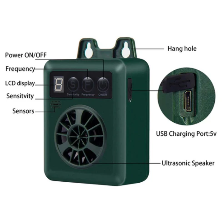 Anti-Bark Device for Outdoors Bark Control