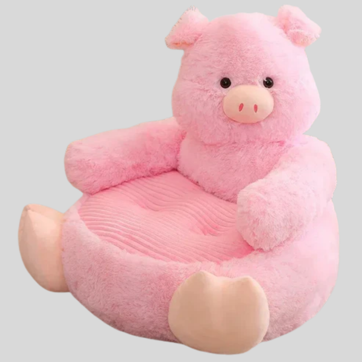 Animal-Shaped Dog Bed – Cute Plush Pet Bed for Dogs