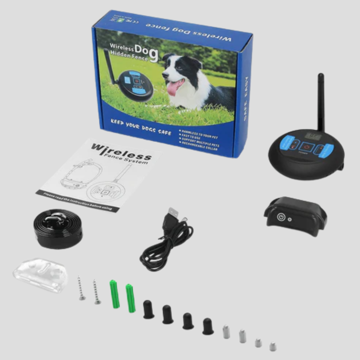 Wireless Dog Fence Collar – 200m Range System