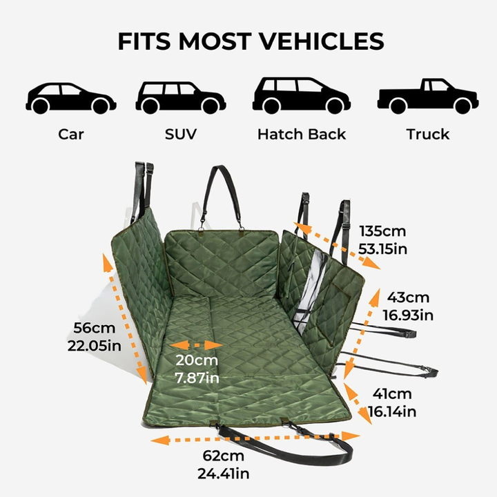 TravelEase Dog Seat Car Extender