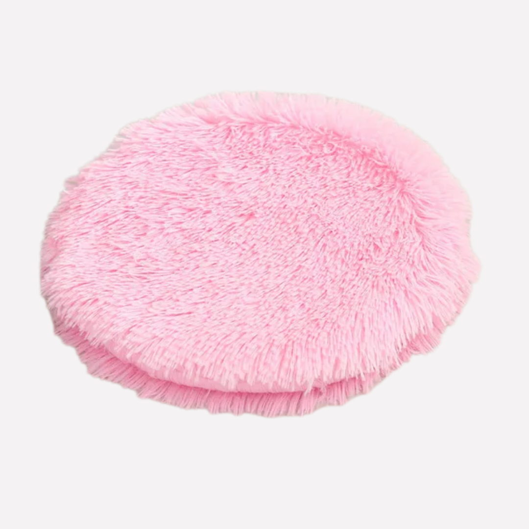 Plush Round Blanket – Soft Cozy Pet Blanket for Dogs