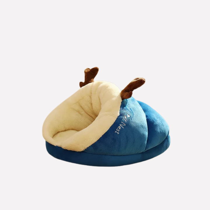Dog Slipper Bed – Cozy Plush Indoor Pet Bed for Dogs