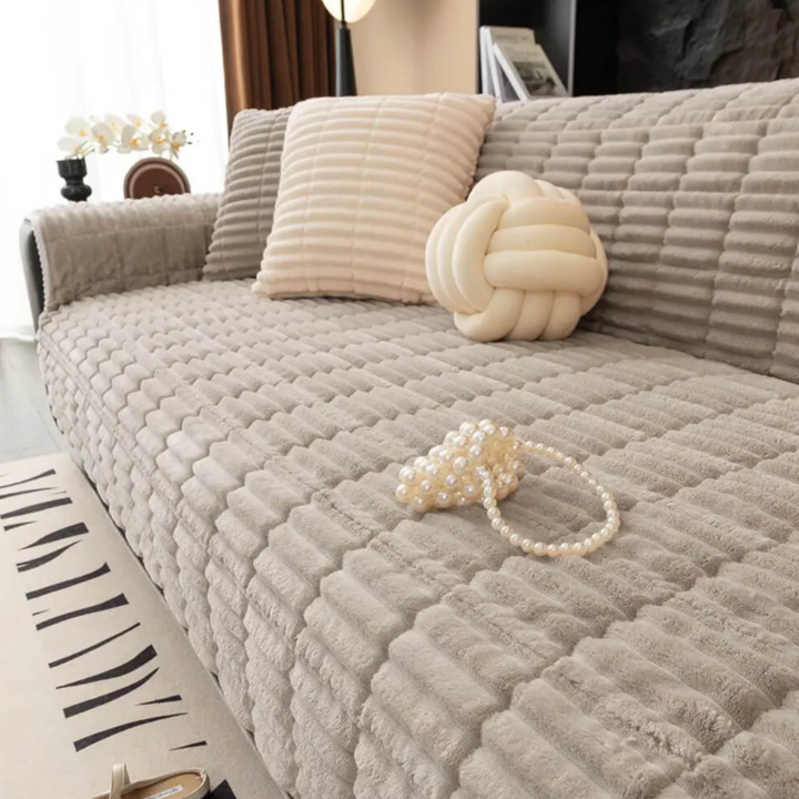 One‑Piece Flannel Sofa Cover