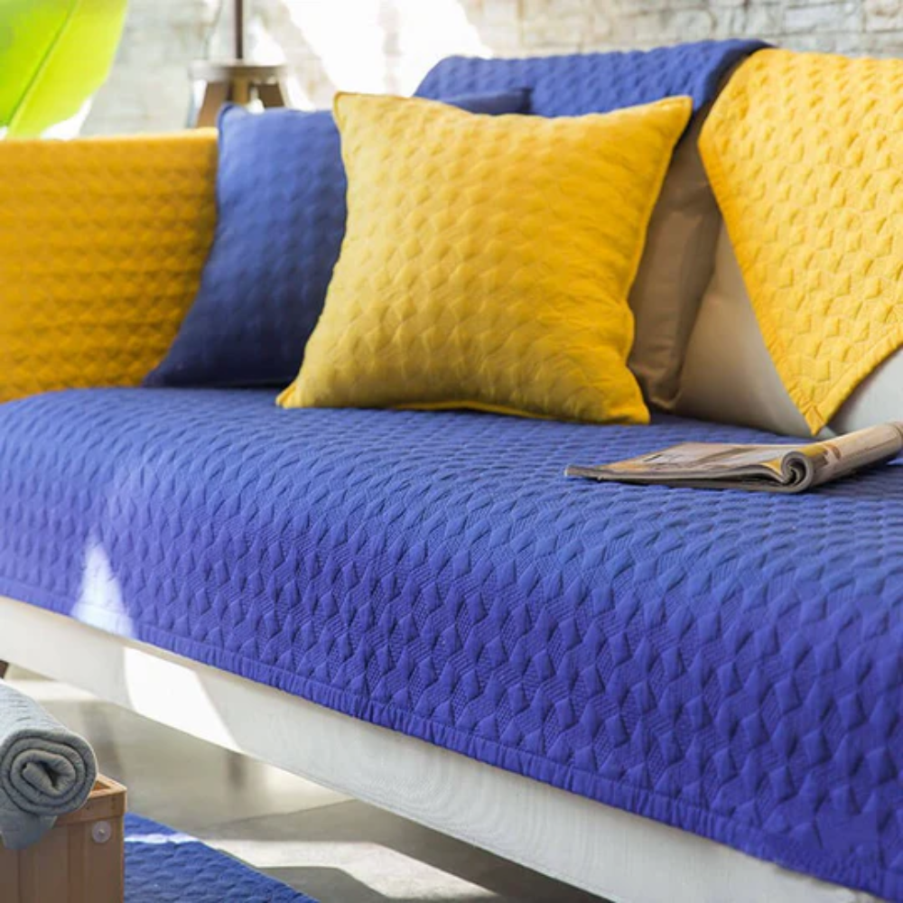 Quilted Sectional Couch Cover