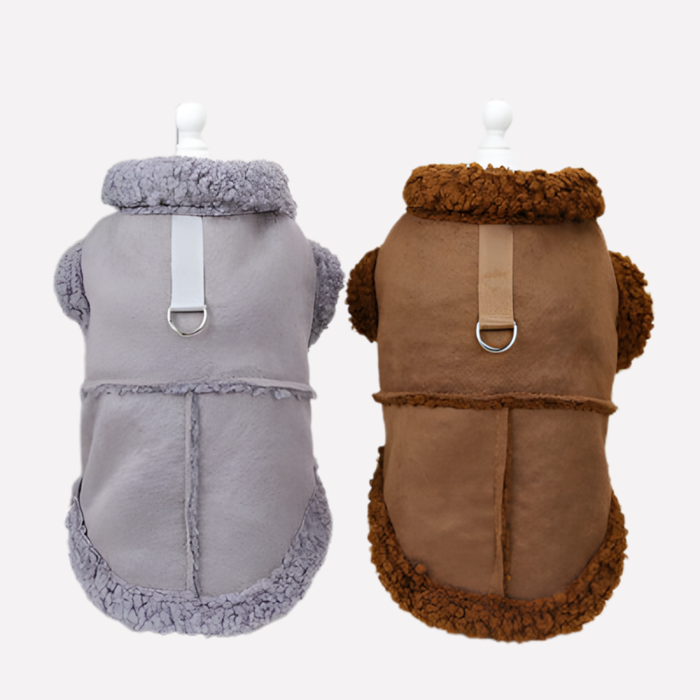 Soft Shearling Dog Jacket