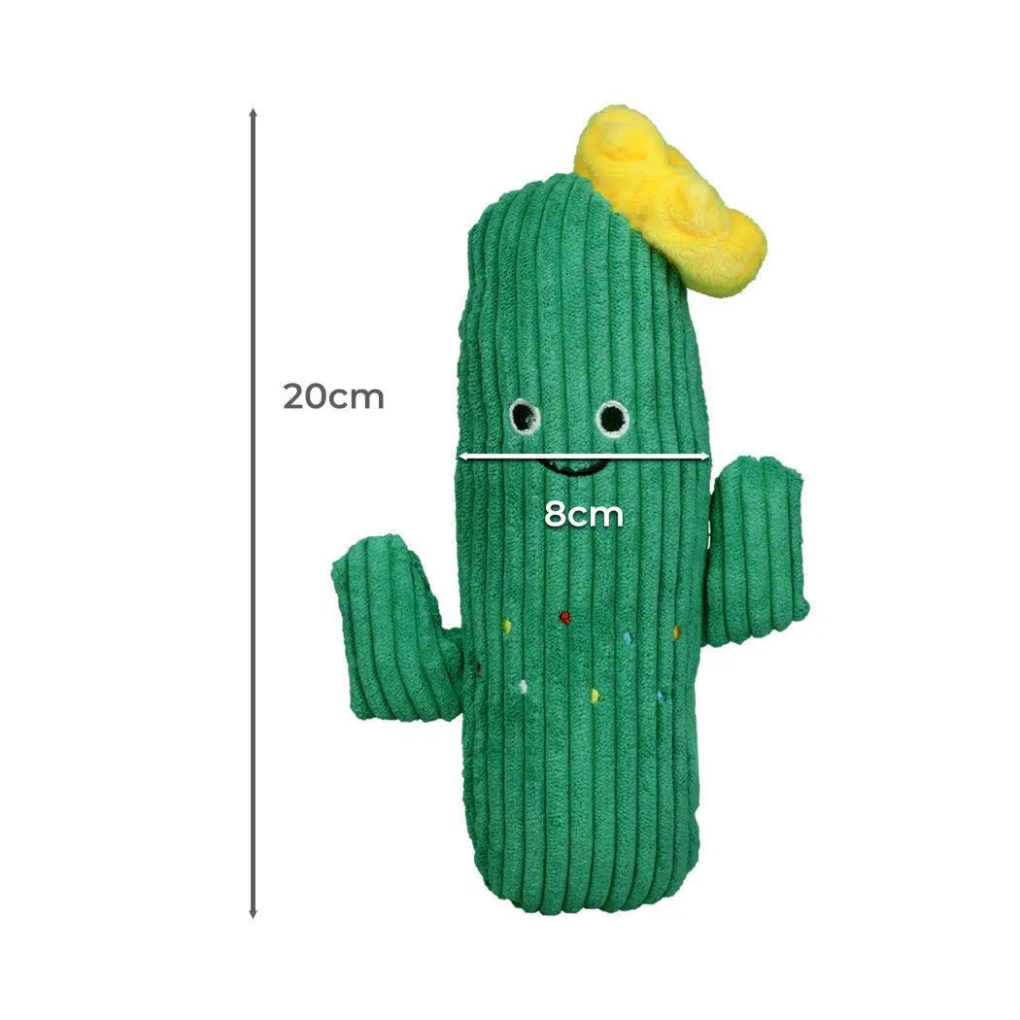 Green Cactus Dog Toy