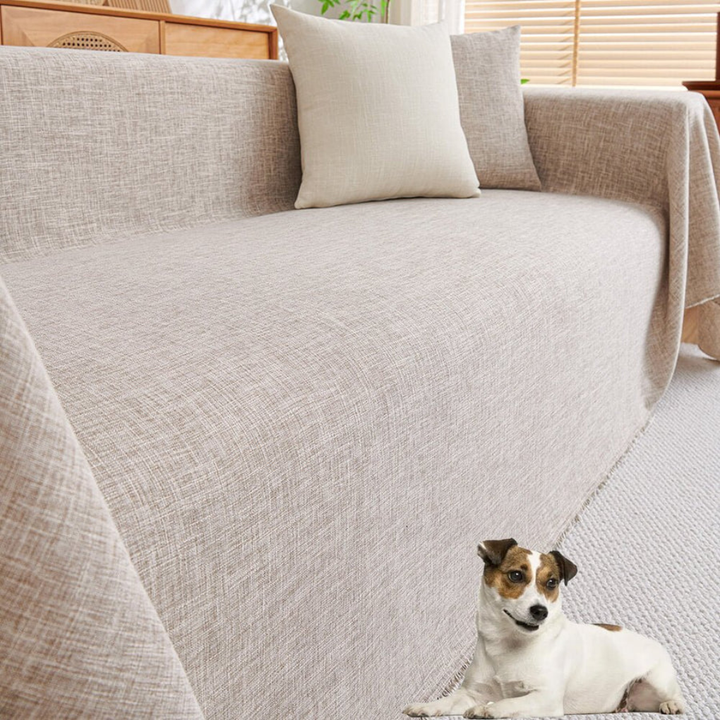 Cotton Linen Couch Cover