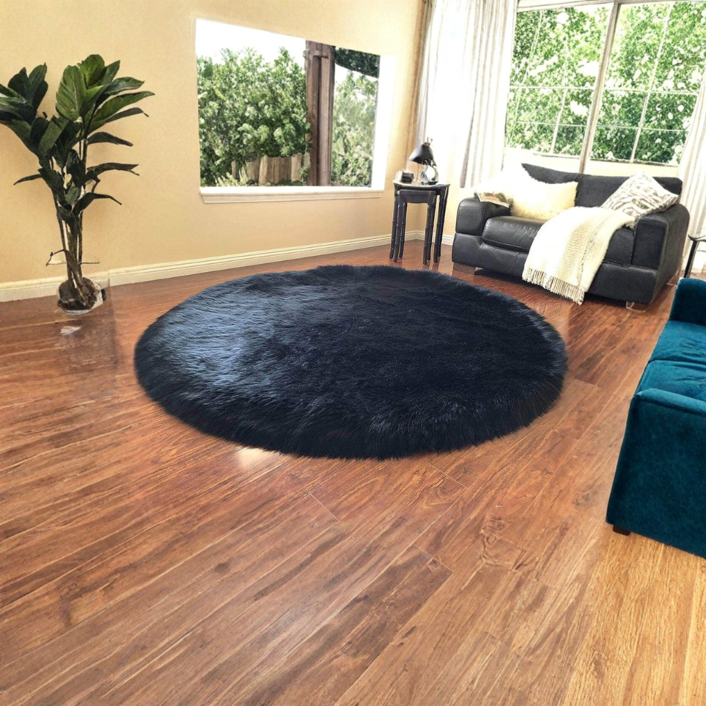 Long Wool Sheepskin Rug