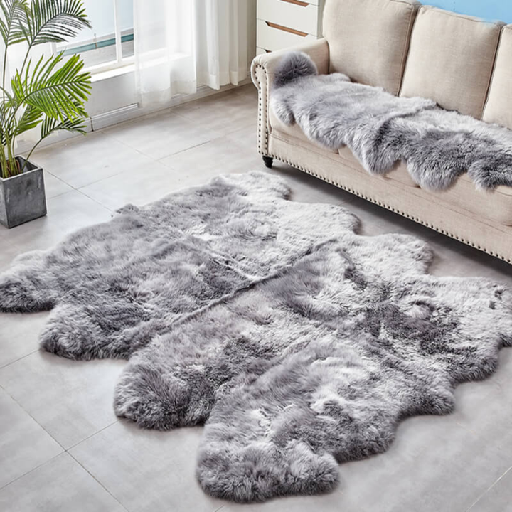 Long Wool Sheepskin Rug