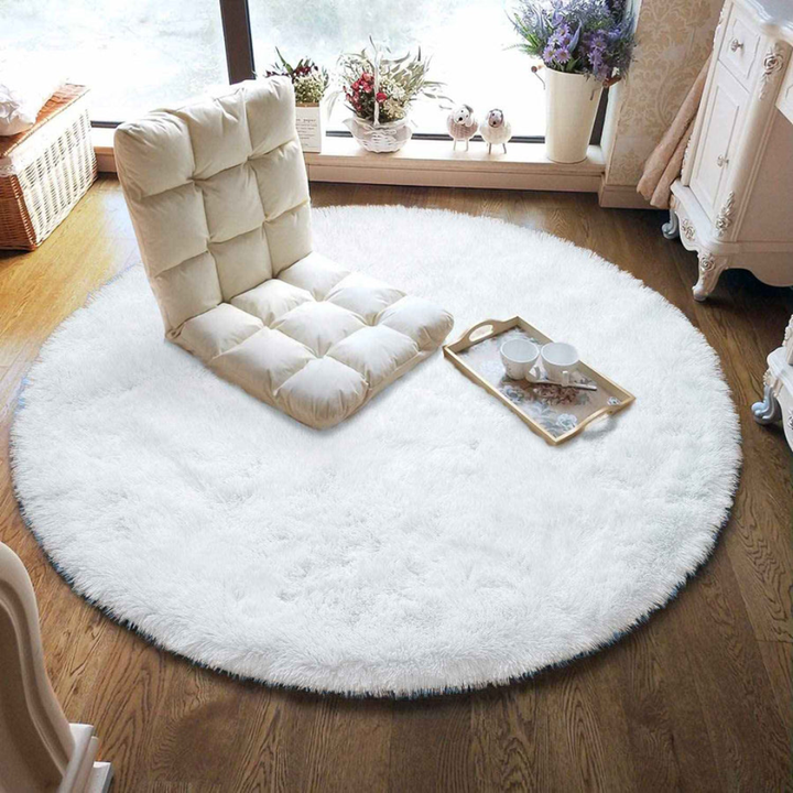 Round Fluffy Soft Area Rug