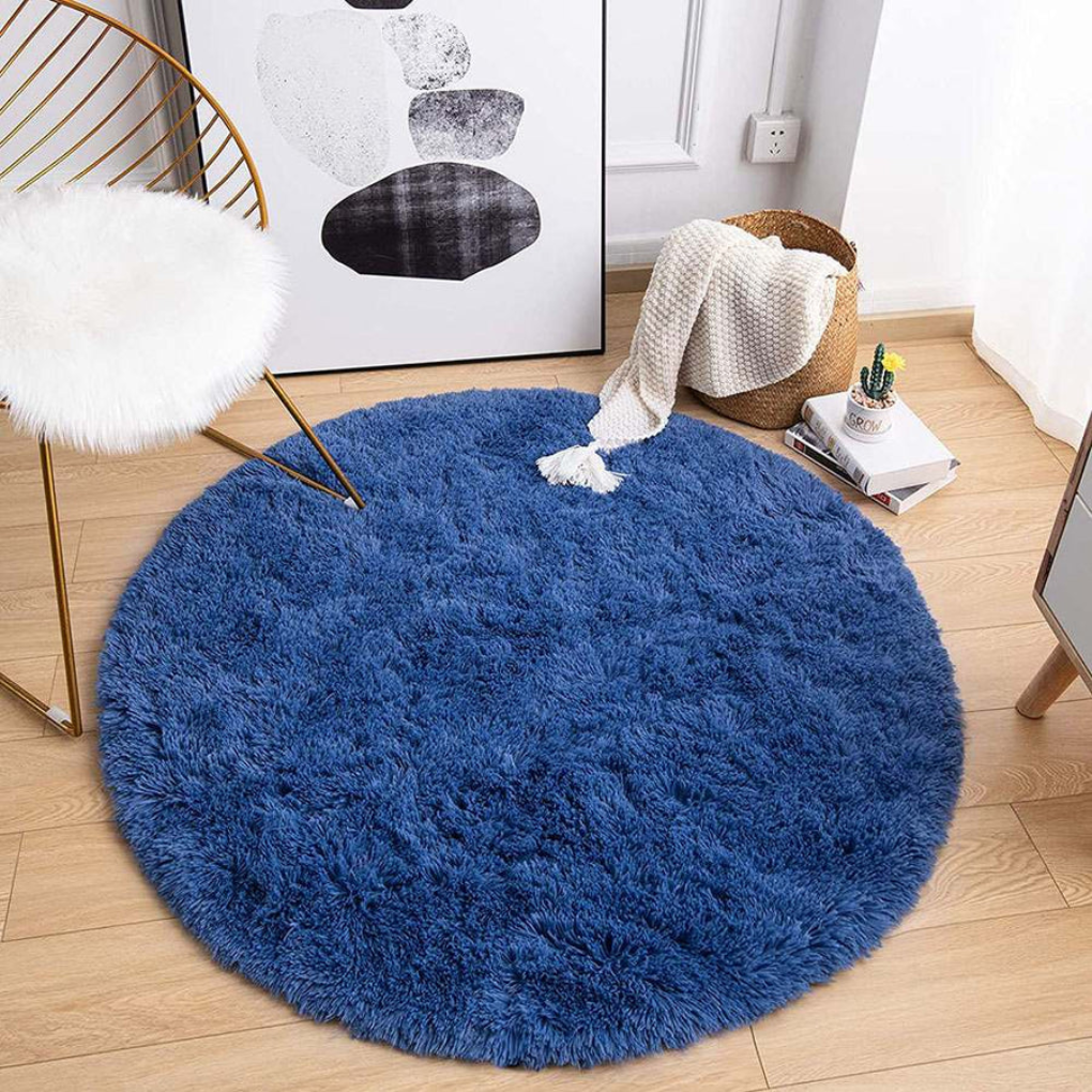 Round Fluffy Soft Area Rug