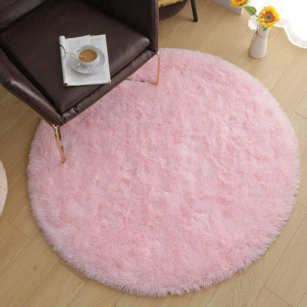 Round Fluffy Soft Area Rug