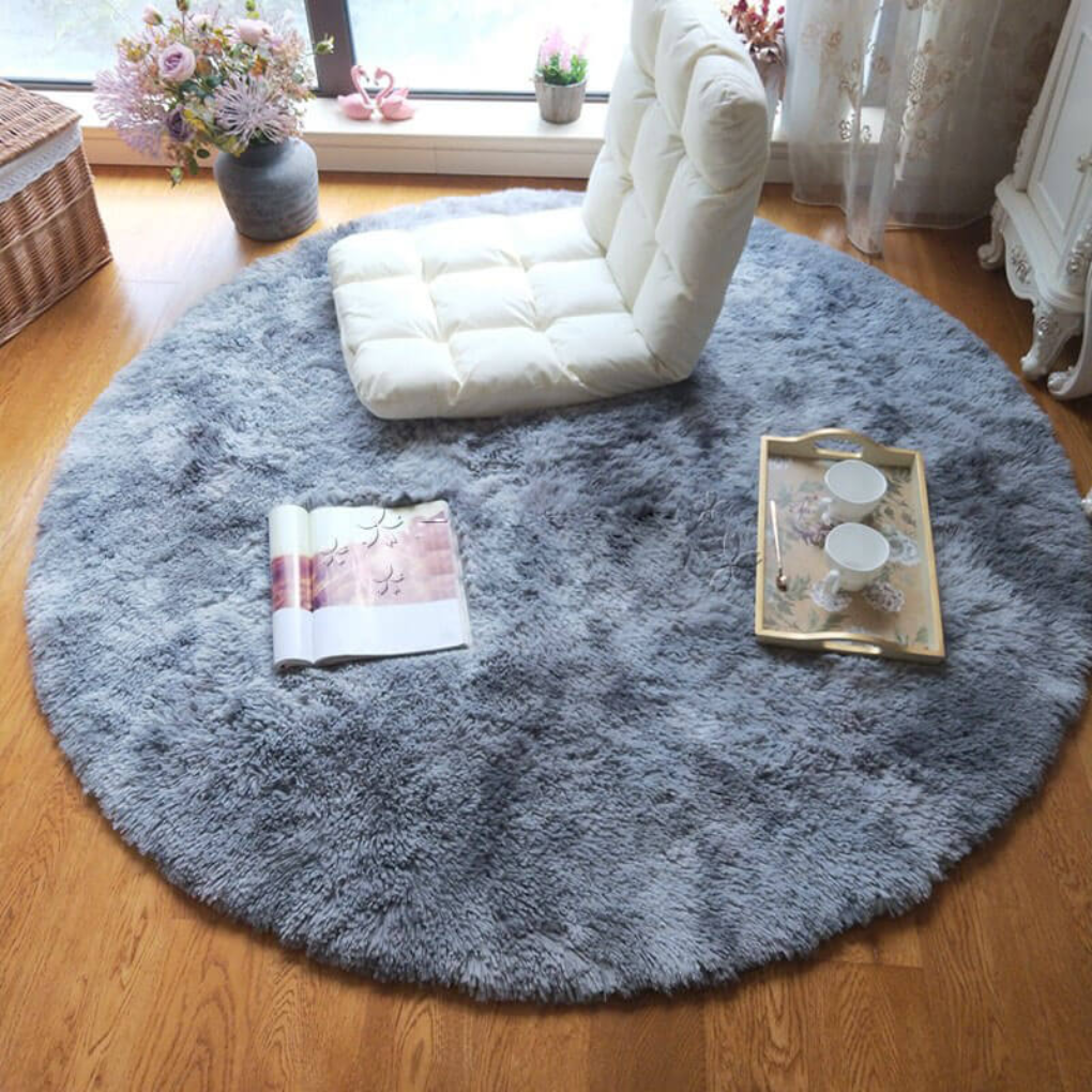 Round Fluffy Soft Area Rug