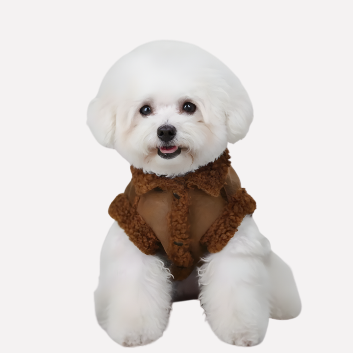 Soft Shearling Dog Jacket