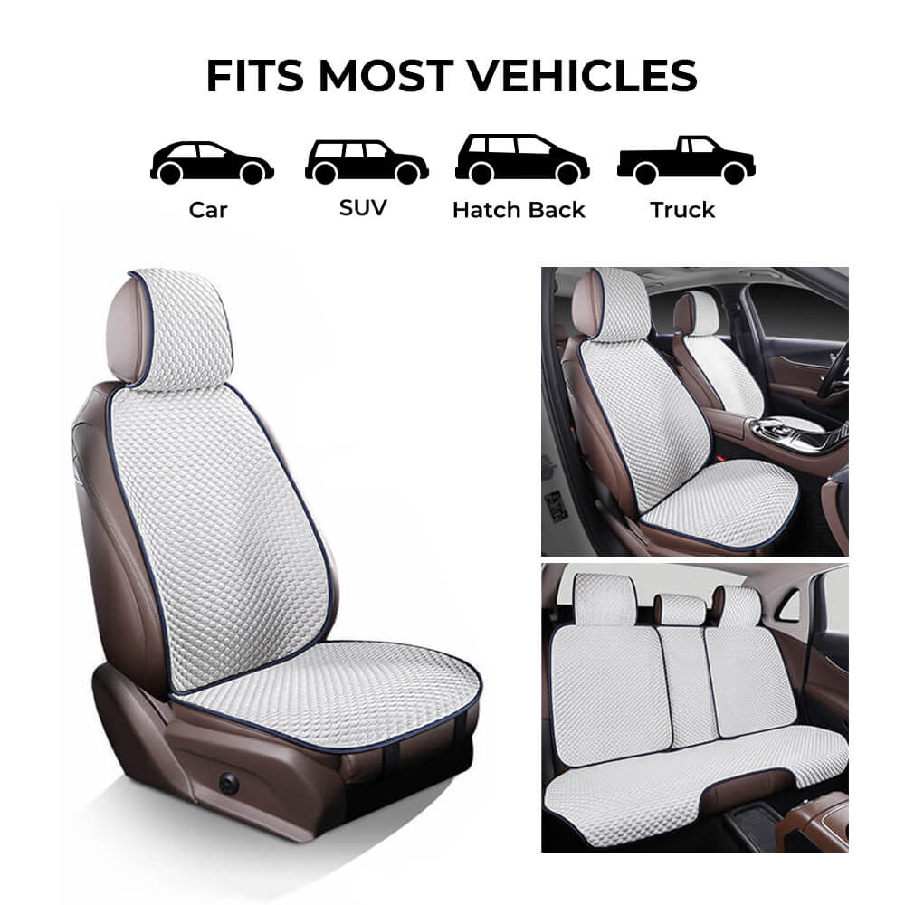 Ice Silk Cooling Breathable Car Seat Protective Human Dog Car Seat Cover