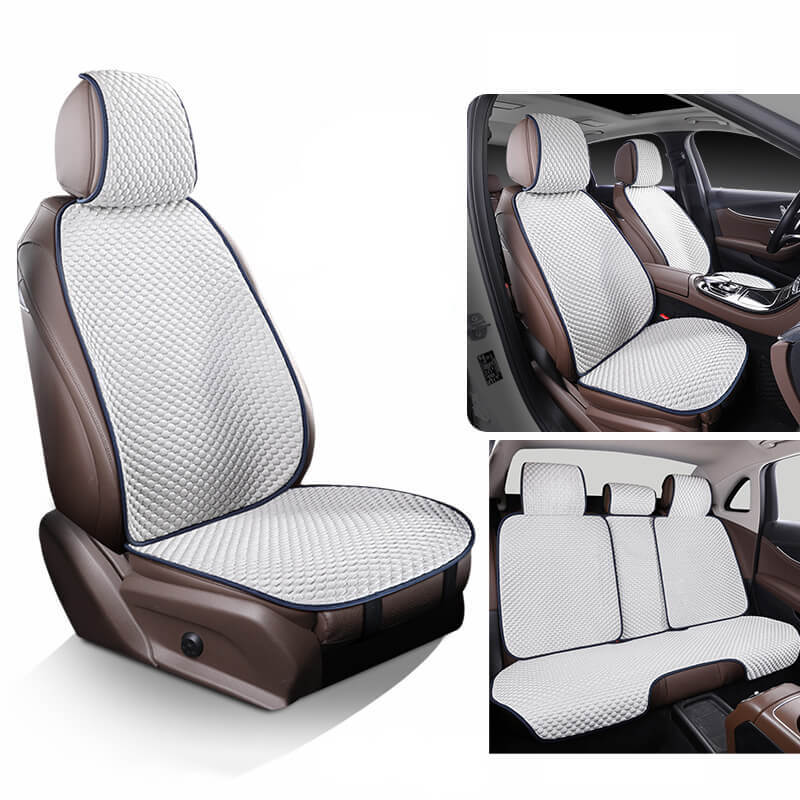 Ice Silk Cooling Breathable Car Seat Protective Human Dog Car Seat Cover