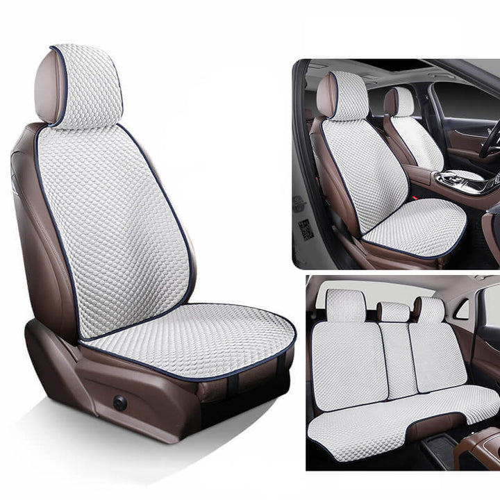 Ice Silk Cooling Breathable Car Seat Protective Human Dog Car Seat Cover