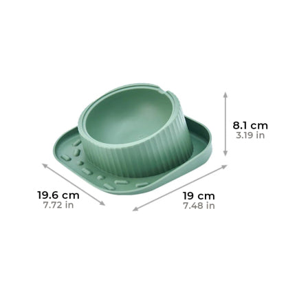 Pet Neck Guard Spill-proof Feeding Bowl