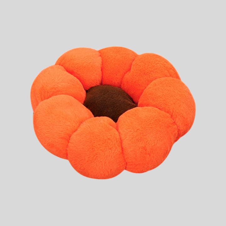 Flower-Shaped Cat Bed